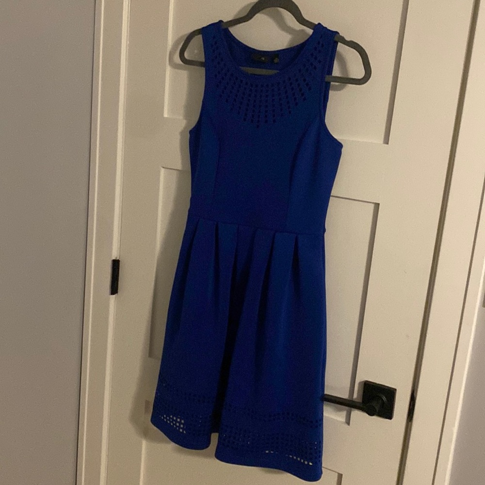 Royal blue dress